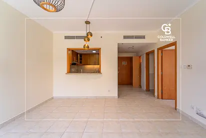 Unfurnished | Pool View | Brightly lit