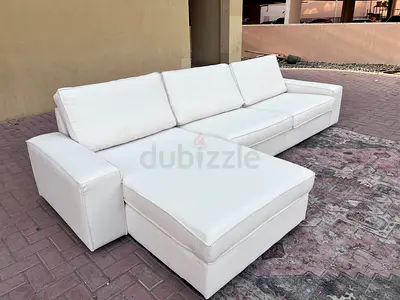 Selling Almost Great Condition Ikea Kivik L Shape Sofa Beige