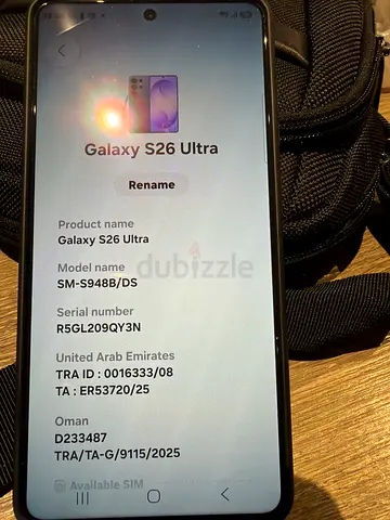 Samsung Galaxy S26 Ultra - Good Working Condition