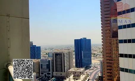 1 bedroom open kitchen with parking big size available for sale in, Ajman One Towers