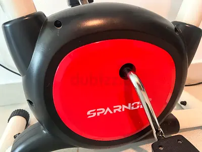 Sparnod Fitness Stationary Exercise Bike - Compact Home Bike