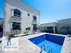 Independent 6 bedroom villa + maid room l Private pool Garden