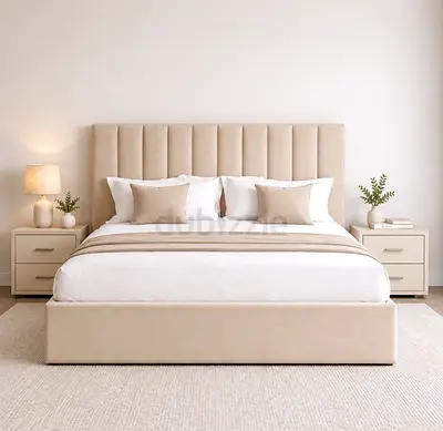 New Queen size bed storage bed including mattress good quality Queen bed