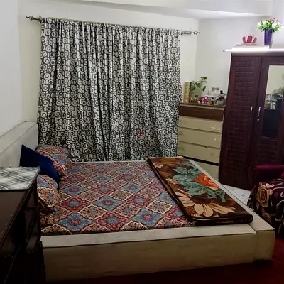 Furnished family room with attach wash room 2 mints walk abuhail mtro