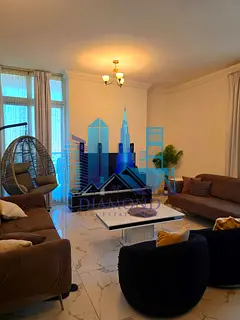 Fully Furnished 3Bhk For Sale in Oasis Tower Ajman downtown