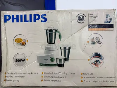 Philips Classic HL1606/03 500W Mixer Grinder – 3 Jars