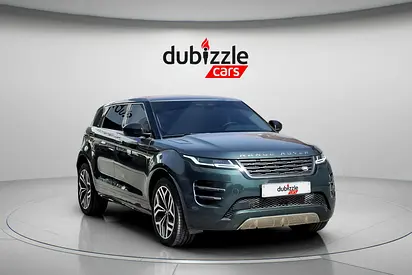 AED 2355/month | 2025 Land Rover Range Rover Evoque  | Chinese Specs | Ref#523405