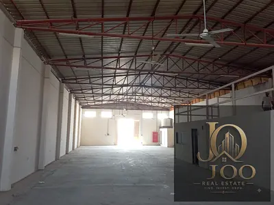 مستودع للإيجار في أم الثعوب – أم القيوين | 5,000 قدم² | 65 KVA | 200,000 درهم سنويًا
