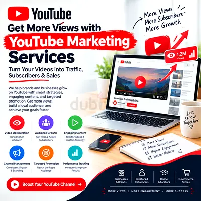 Get more views with YouTube marketing services