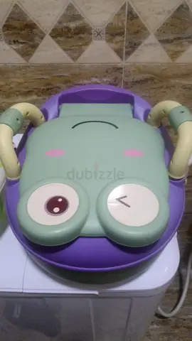 Portable Frog-Themed Baby Potty Seat -not used
