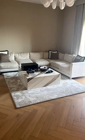 Bernhardt luxury corner sofa feather filled