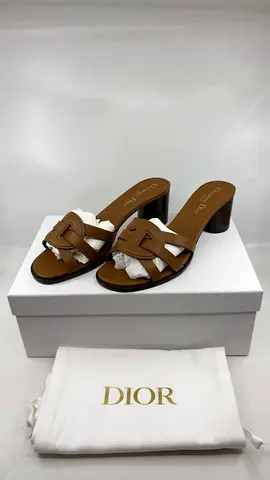 Dior D-Club Open-Toe High-Heeled Sandals - Size 38