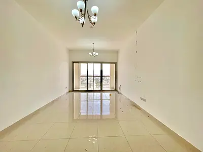 Luxury 3bhk//balcony+1parking//cummunity view aljada outside