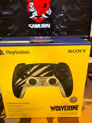 Brand New PS5 DualSense Wolverine Adamantium Limited Edition
