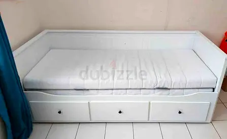 Ikea hemnes day bed with mattress 2