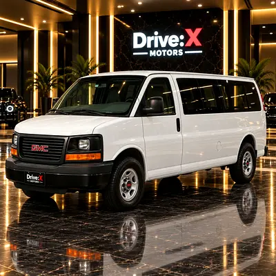 2016 GMC Savana Passenger Van | GCC Specs | 1 Year Warranty