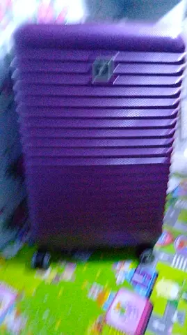 Purple Hard Shell Roller Suitcase