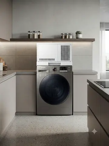 Samsung New Model 8kg/6kg Washer Dryer – 2-in-1 | Modern Laundry Solution