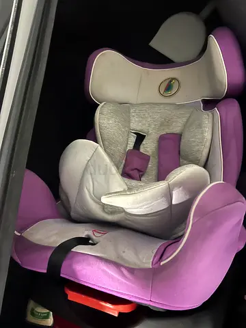 Used purple convertible infant/toddler car seat - good condition