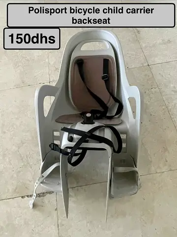 Polisport child bike carrier backseat - gently used