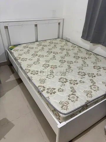 IKEA BEDFRAME QUEEN SIZE WITH MATTRESS