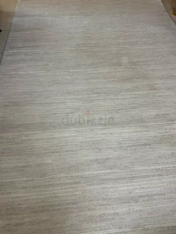 Light grey modern large area carpet /rug-excellent condition