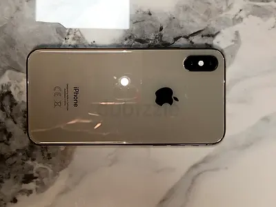 iPhone X - gold  256gb negotiatable price fully working phone plus free case
