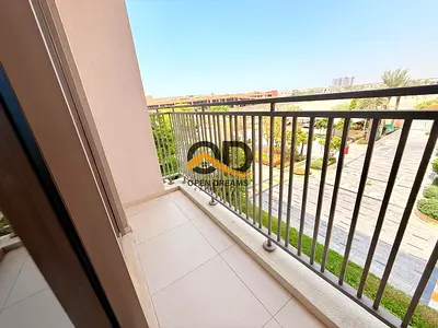 Modern Studio with balcony for rent in Gated Coming Uptown Al Zahia