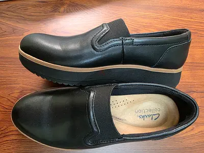 Original Clarks Loafers (Zylah Sky) Size 38