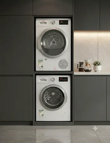 Bosch Series 6 Digital 9kg Washer & Dryer Set – Premium Laundry Pair