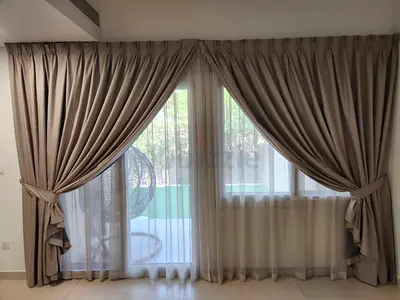 BLACKOUT CURTAINS FOR SALE (+ 2 sheer curtain within the set)