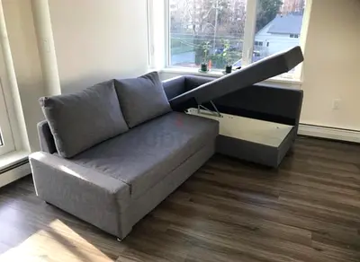 IKEA FRIHETEN Corner Sofa Bed with Storage