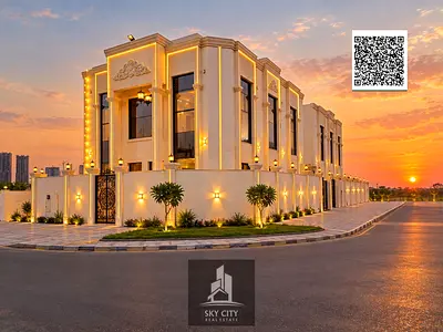 Corner villa for sale in Al Helio 2.