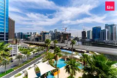 Furnished Studio | With Balcony | Canal View