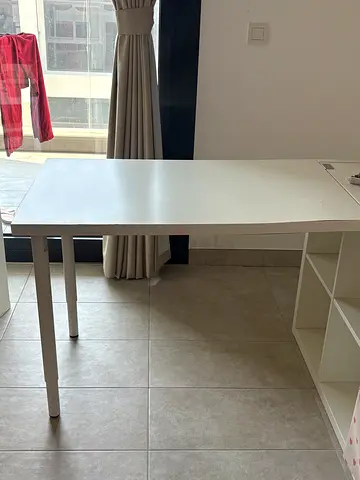 IKEA White Study/Computer Table