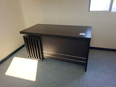 Dark wood executive office desk brand new