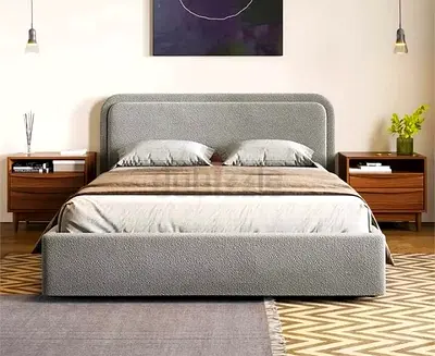 Brand New High Quality Cotton fabric Queen Bed Available
