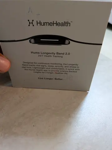 Brand New Box Piece Hume Health 2.0 Fitness Band