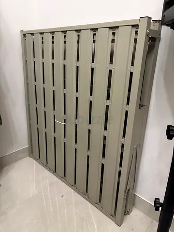 Metal Single Folding Bed Frame - Grey (Used)