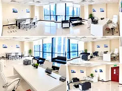 Furnished office | High Floor | Spacious | Lake View