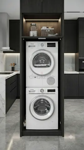 Siemens 9kg Separate Washer & Dryer Set – Premium Laundry Pair | Modern Design