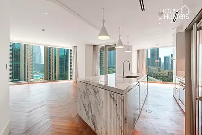 Burj Khalifa View | Upgraded | Spacious 3BR + Maid
