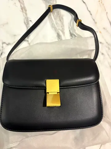 Black handbag