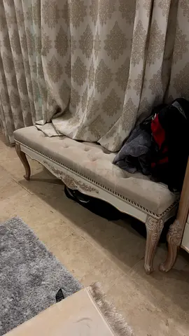 Classic French Rococo Tufted Bed Bench