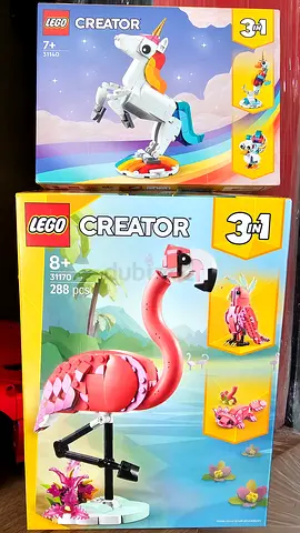 LEGO Creator 3in1 Sets - Unicorn and Flamingo (New/Sealed)