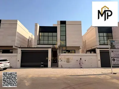 Own a distinctive two-story villa with a rooftop terrace, featuring modern finishes and spacious family living areas, located facing Sheikh Mohammed B