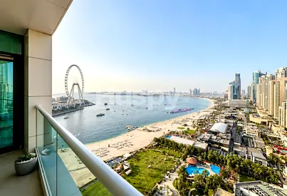 Vacant on Transfer | Furnished | Sea and Ain View