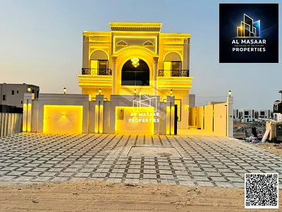 فيلا كلاسيك فاخرة للبيع | شارعين وسكة | واجهتان حجر | 5 غرف نوم ماستر | بجوار المسجد والخدمات