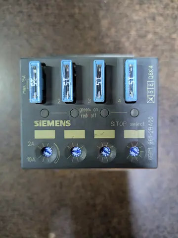 Siemens SITOP Fuse/Protection Module - 4-channel Industrial Power Module
