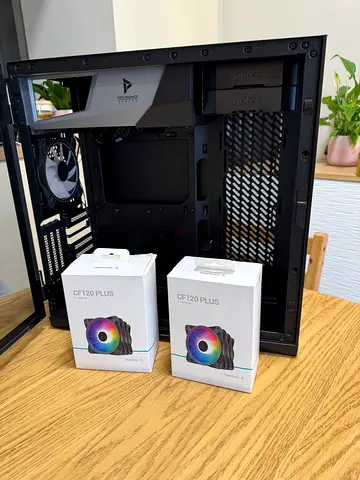 Antec P120 Crystal Mid-tower ATX Case with 7 RGB fans